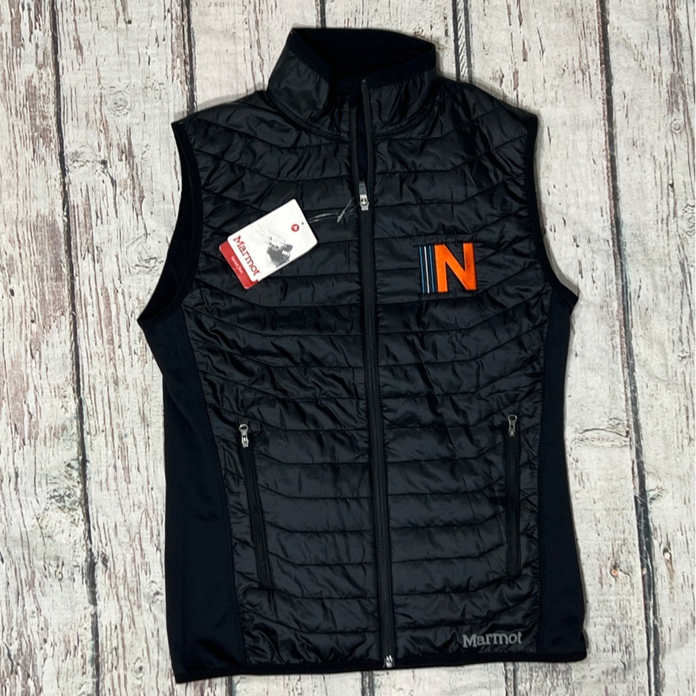 Marmot Puffer Variant Vest New Coat Jacket Women's Corporate Logo